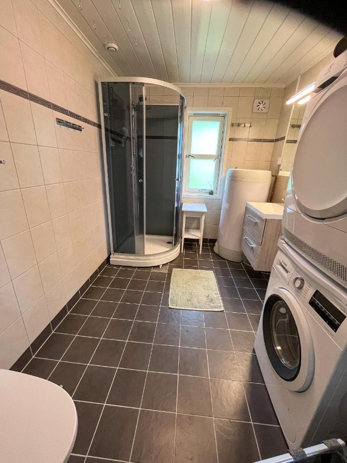 Leilighet Med Flott Uteplass Ulefoss Bagian luar foto