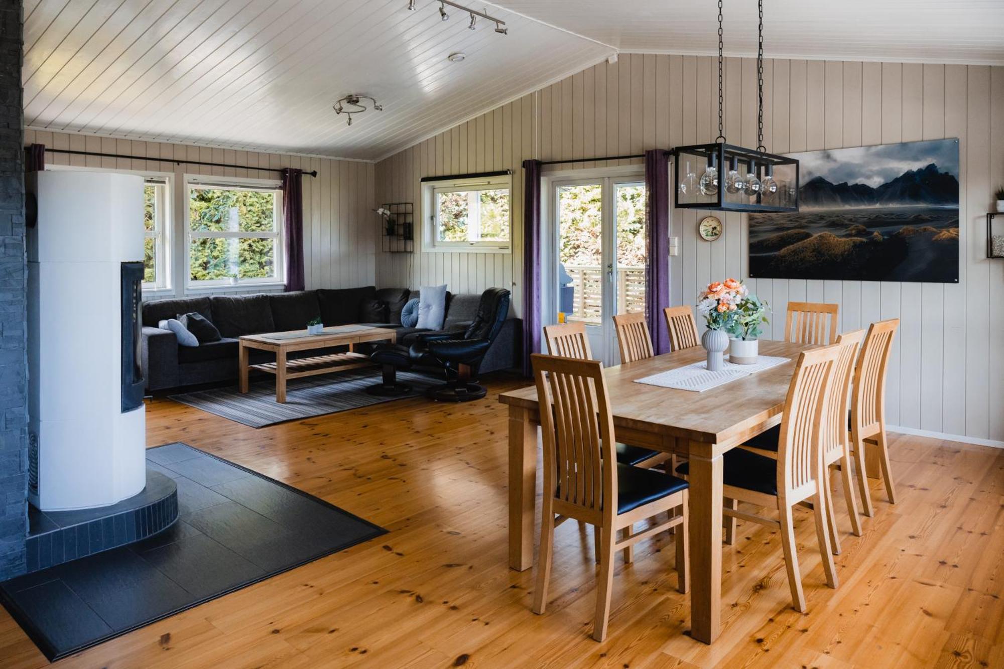 Leilighet Med Flott Uteplass Ulefoss Bagian luar foto