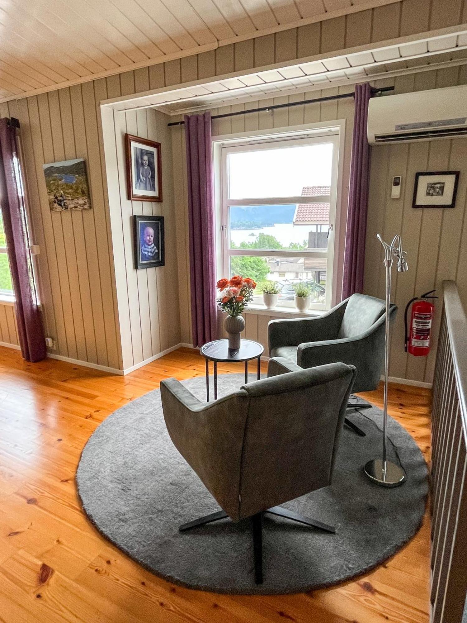 Leilighet Med Flott Uteplass Ulefoss Bagian luar foto